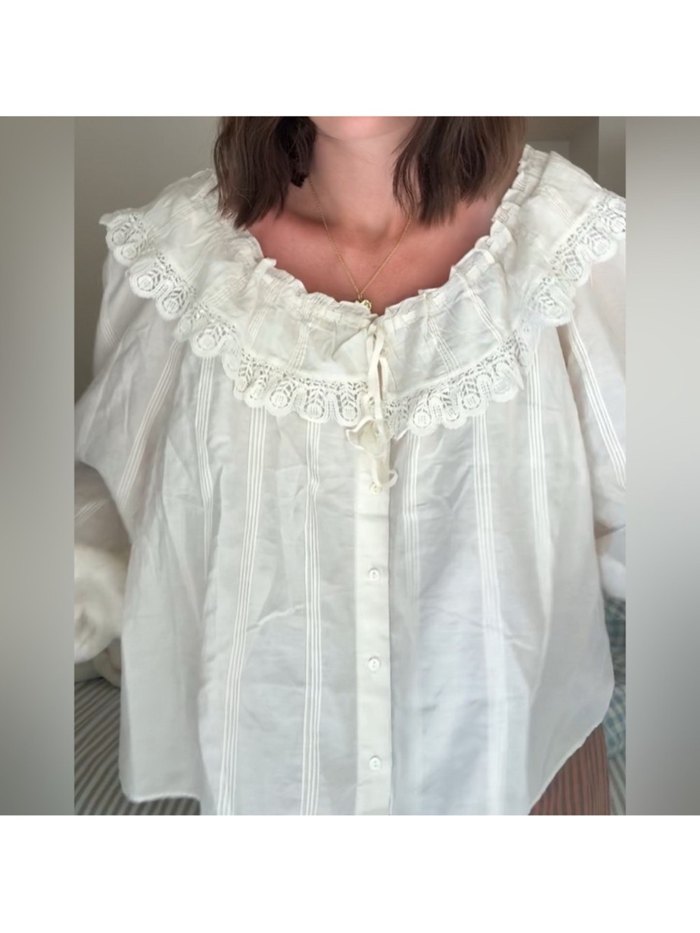 The DÔEN Senette Top in Salt size M - Picture 4 of 4